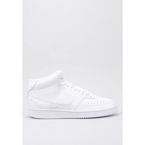 NWT Nike Men's Court Vision Mid Shoe, White/White-White, 9.5 Regular US